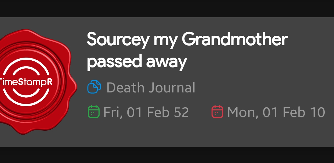 Death Journal